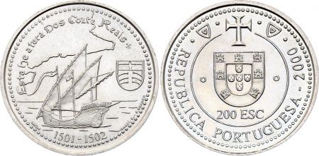 Portugal 200 Escudos - Terre de Corte-Real - 2000