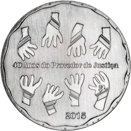 Portugal 40 ans du Médiateur de justice - 2,50 euros UNC 2015