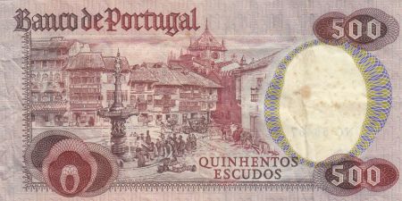 Portugal 500 Escudos - Francisco Sanches - Braga - 04-10-1979 - Série SC