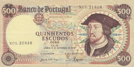 Portugal 500 Escudos D. Joao II - 06.09.1979