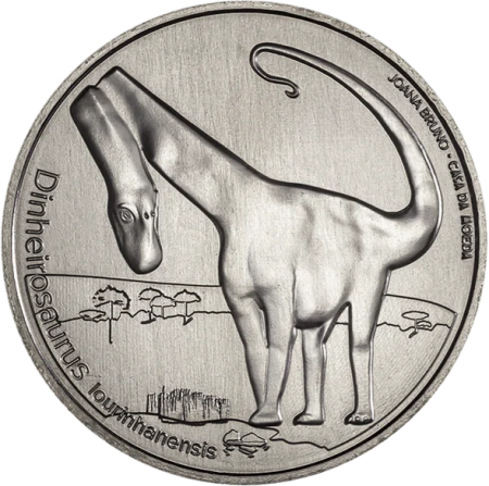 Portugal Dinheirosaurus Lourinhanensis - 5 euros UNC 2021