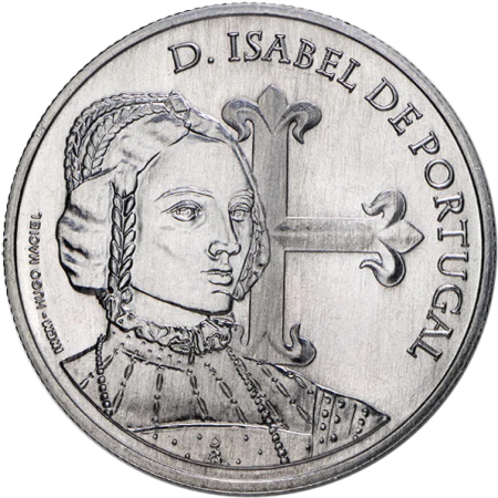 Portugal Isabelle de Portugal - 5 euros UNC 2015