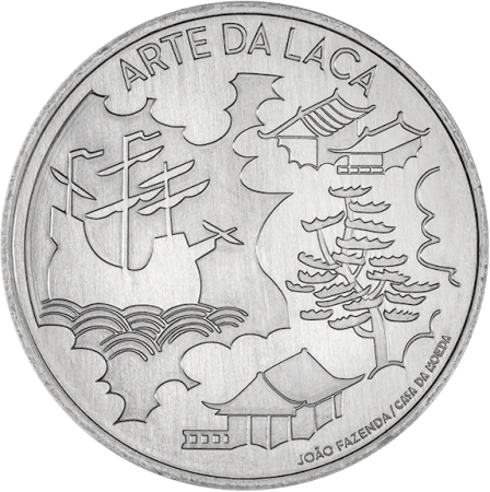 Portugal L\'art de la laque - Portugal et Japon - 5 euros UNC 2016