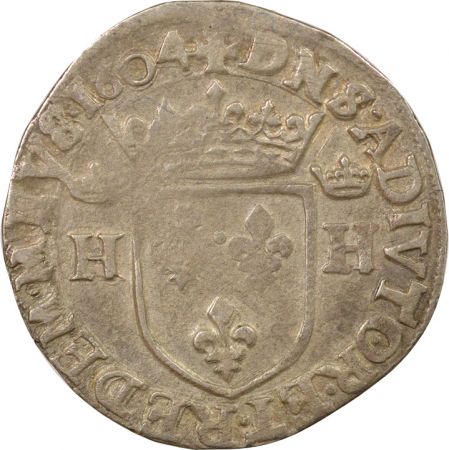 Principauté de Dombes Henri II - Teston Argent, Type 2 - 1604 Trévoux