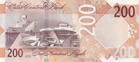 Qatar 200 Riyals - 2020 (2022)- Polymer