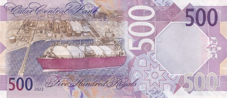 Qatar 500 Riyals - 2020 (2022) - Polymer