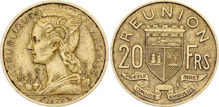 Réunion 20 Francs Marianne - 1970