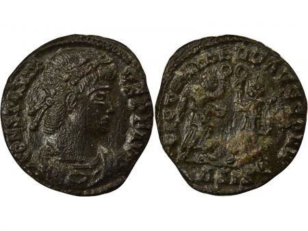 Rome Empire Constance II - Nummus, aux Victoires - 341 / 347 Siscia