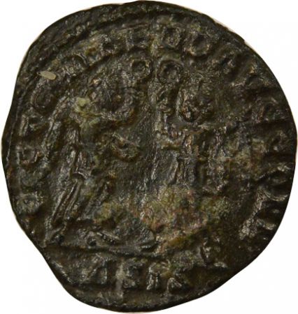 Rome Empire Constance II - Nummus, aux Victoires - 341 / 347 Siscia