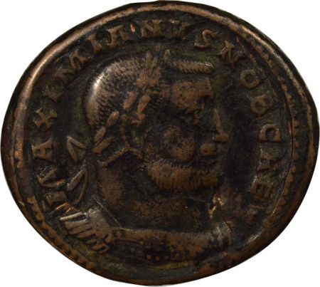 Rome Empire Galère - AE, Génie - 302 / 303 Trèves