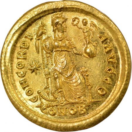 Rome Empire Honorius - Solidus Or - 397 / 402 Constantinople