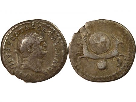 Rome Empire Vespasien, sous Titus - Denier Argent, Capricornes - 80 Rome