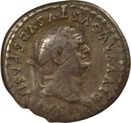 Rome Empire Vespasien, sous Titus - Denier Argent, Capricornes - 80 Rome