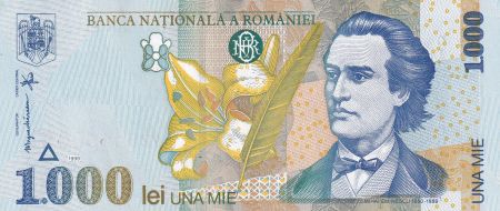 Roumanie 1000 Lei - Mihai Eminescu - 1998 - P.106