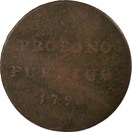 Royaume-Uni 1/2 Penny, Jeton, Payable aux Orphèvres - 1793 Sudbury