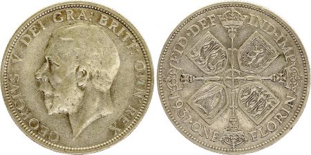 Royaume-Uni 1 Florin - George V - 1931 Argent