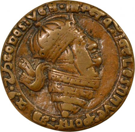 Royaume-Uni Catholique, Théodose II, Célestin, Palladius, Germain - Médaille Cuivre - 1545