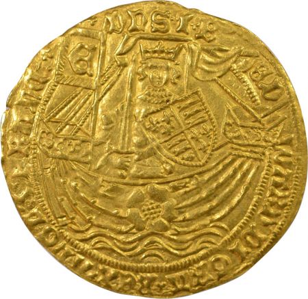 Royaume-Uni Edouard IV - Noble d\'Or à la Rose - 1466 / 1467 Londres