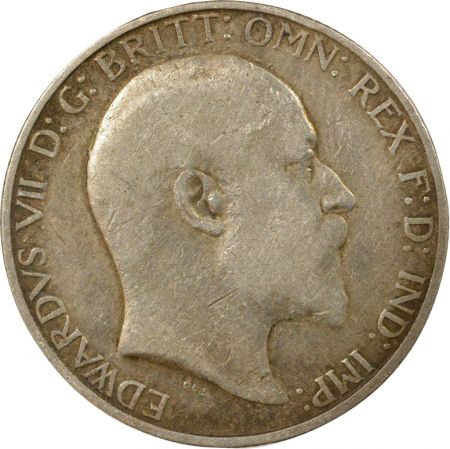 Royaume-Uni Edouard VII - Florin Argent - 1907