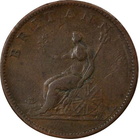 Royaume-Uni George III - 1/2 Penny - 1806 Soho