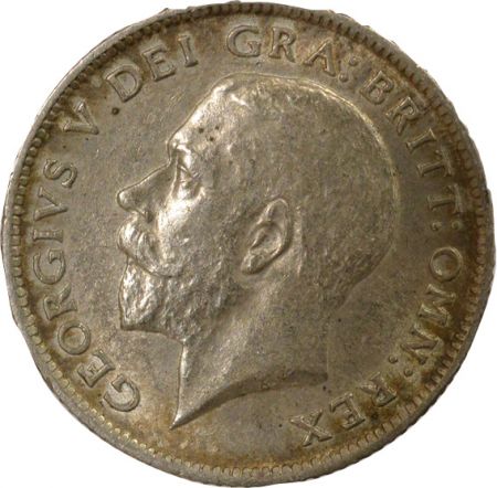 Royaume-Uni Royaume Uni, George V- 6 Pence Argent, 1er Portrait -1911