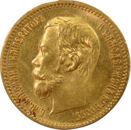 Russie Nicolas II - 5 Roubles Or - 1902 St Pétersbourg