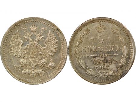 Russie RUSSIE, NICOLAS II - 5 KOPECKS 1897 ??? ??