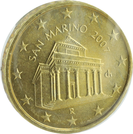 Saint-Marin 10 centimes euro Circulation - 2007