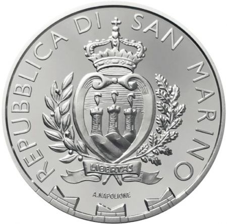 Saint-Marin 100 ans de l\'Ordre équestre Sainte Agathe - 10 Euros Argent 2023