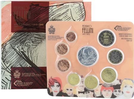 Saint-Marin Coffret Euro 2013 - Federico Fellini