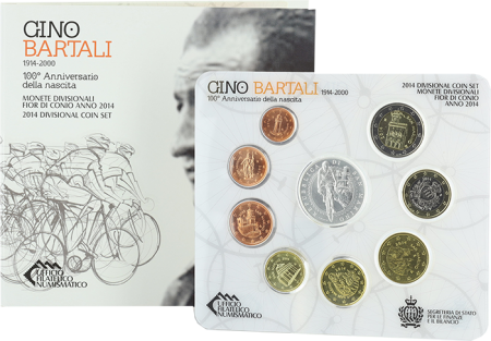 Saint-Marin Coffret Euro 2014 - Gino Bartali