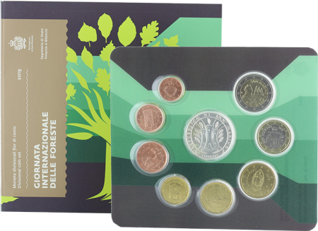 Saint-Marin Coffret Euro 2019 - Journée Internationale des Forêts