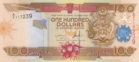 Salomon (îles) 100 Dollars - Armoiries - Noix de coco - 2006 - P.30a