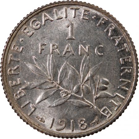 SEMEUSE - 1 FRANC ARGENT 1918