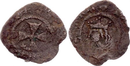 Sicile Jacques II  Denaro - 1285 / 1296 Messine