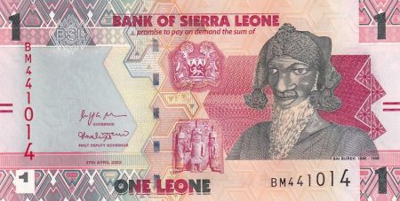 Sierra Leone 1 Leone - Bai Bureh - Parabole - 2022 - Série BM