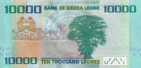 Sierra Leone 10000 Leones - Colombe de la Paix  - 2013 - P.33b