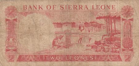 Sierra Leone 2 Leones - Palais de justice - Village - 1970