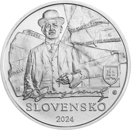 Slovaquie 10 Euros BE 2024 - 150 ans de Janko Jesensky