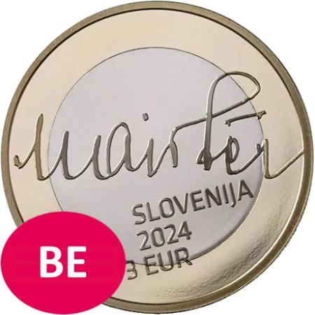 Slovénie 3 Euros Commémo. BE 2024 - Rudolf Maister