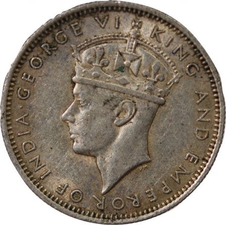 Straits Settlements MALAISIE, MALAYA, GEORGE VI - 20 CENTS 1939 LONDRES