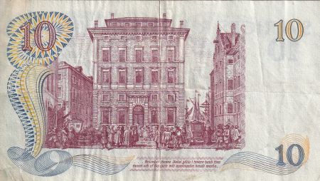 Suède 10 Kronor - 30ème anniversaire de la Banque de Suède - 1968 - P.56