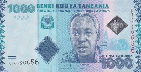 Tanzanie 1000 Schillingi - Julius Nyerere - ND (2019) - Série KT