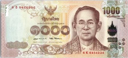 Thaïlande 1000 Baht, Rama IX - 2017 (2018)