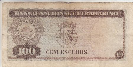 Timor 100 Escudos - Timor - Jose Celestino Da Silva - 02-01-1959