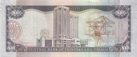 Trinidad et Tobago 10 Dollars - Oiseaux - Armoiries - 2017 - Série EB