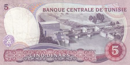 Tunisie 5 Dinars - Bourghuiba - 03.11.1983 Serie C.92