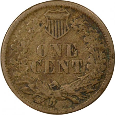 USA  Cent, Tête d\'Indien - 1860 Philadelphie