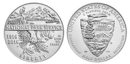 USA 1/2 Dollar National Park Service - 2016 D Denver