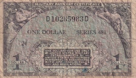 USA 1 Dollar - Military Certificate - ND (1951) - P.M26